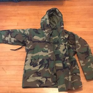 Camo winter coat